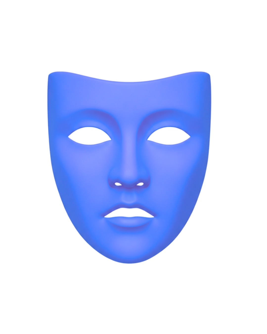 Masque Indigo — La peur de l'échec et du jugement