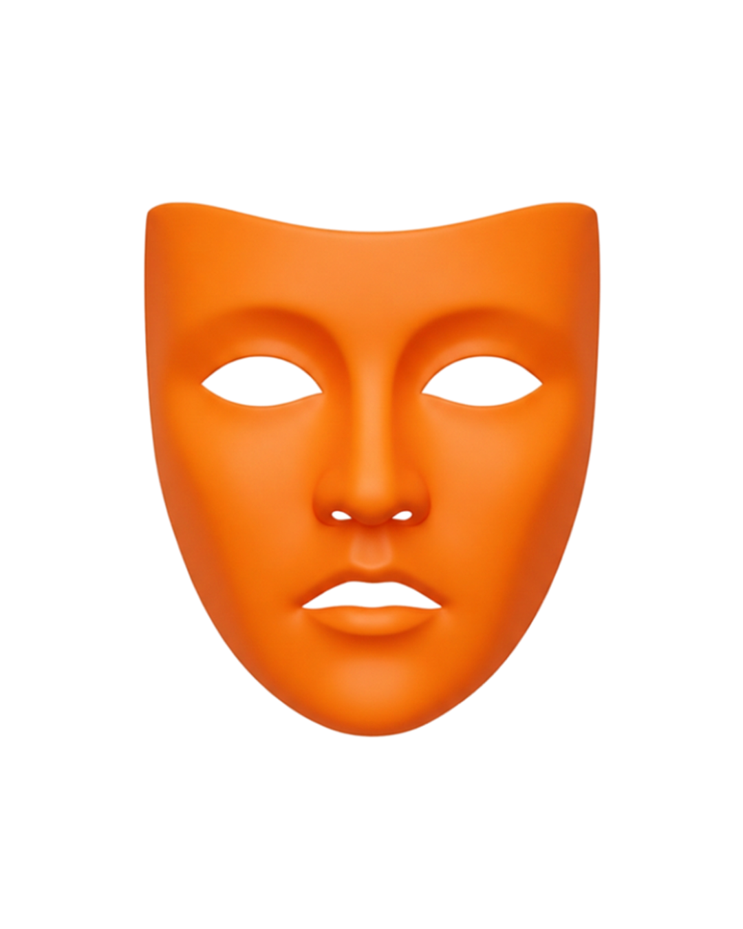 Masque Orange — La peur de la douleur émotionnelle